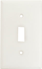 2134W-BOX WHT SWITCH PLATE 1G